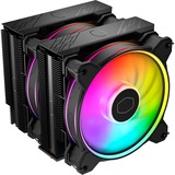 Cooler Master Hyper 622 Halo Black, Refroidisseur CPU Noir, Connecteur de ventilateur PWM à 4 broches