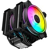 Cooler Master Hyper 622 Halo Black, Refroidisseur CPU Noir, Connecteur de ventilateur PWM à 4 broches