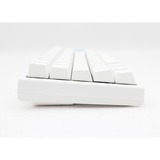 Ducky One 2 Pro Mini RGB clavier gaming mécanique Blanc, Layout BE (AZERTY), Cherry MX2A Speed Silver, 60%