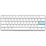 Ducky One 2 Pro Mini, clavier gaming Blanc, Layout BE, Cherry MX2A Speed Silver