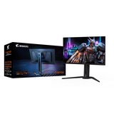 GIGABYTE AORUS FO27Q2 27" Moniteur gaming  Noir, 2x HDMI, DisplayPort, 2x USB-A, USB-B, USB-C, 240 Hz