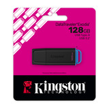 Kingston DataTraveler Exodia 128 Go, Clé USB Noir/Bleu, USB-A 3.2 Gen 1 (5 Gbit/s)