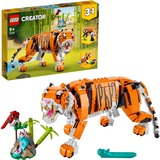 LEGO Creator 3-en-1 - Sa Majesté le Tigre, Jouets de construction 31129