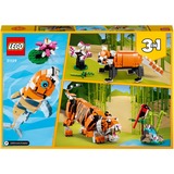 LEGO Creator 3-en-1 - Sa Majesté le Tigre, Jouets de construction 31129