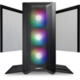 Lian Li Lancool II Mesh RGB boîtier midi tower Noir | 2x USB-A | 1x USB-C | RGB | Window