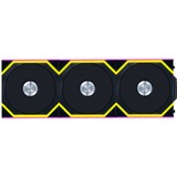Lian Li UNI FAN SL120 Wireless Reverse Blade, Ventilateur de boîtier Noir, 3 pièces, connecteur de ventilateur PWM à 4 broches