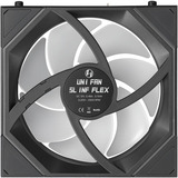 Lian Li UNI FAN SL-INF FLEX Reverse Blade ventilateur de boîtier RGB  Noir, 120 x 124 x 28 mm, PWM