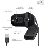 Logitech Brio 100, Webcam Graphite