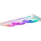 NZXT F360 RGB CORE ventilateurs de boîtier Blanc, 3 pièces, 360 x 120 x 26 mm