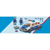 PLAYMOBIL City Action - Voiture de policiers avec gyrophare et sirène, Jouets de construction 6920