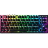 Razer Deathstalker V2 Pro TKL RGB clavier gaming mécanique Noir, Layout US (QWERTY), Razer Linear Optical (Red), 80% (TKL), Bluetooth