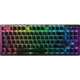 Razer Deathstalker V2 Pro TKL, clavier gaming Noir, Layout États-Unis, Razer Linear Optical (Red), US layout, Razer Linear Optical (Red), RGB leds, ABS keycaps, Bluetooth