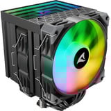 Sharkoon A60 RGB Refroidisseur CPU Noir, Connecteur de ventilateur PWM à 4 broches