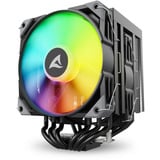 Sharkoon A60 RGB Refroidisseur CPU Noir, Connecteur de ventilateur PWM à 4 broches