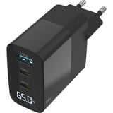 Sitecom 65W GaN Power Delivery chargeur mural avec affichage LED Noir