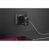 Sitecom 65W GaN Power Delivery chargeur mural avec affichage LED Noir