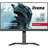 iiyama G-Master Red Eagle GB2770HSU-B6 27" Moniteur gaming Noir, 1x DisplayPort, 1x HDMI, 4x USB-A, 180 Hz