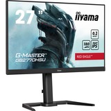 iiyama G-Master Red Eagle GB2770HSU-B6 27" Moniteur gaming Noir, 1x DisplayPort, 1x HDMI, 4x USB-A, 180 Hz