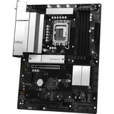 ASRock B860 ROCK WIFI 7 carte mère socket 1851 Noir/Argent, Socket 1851, DDR5, RAID, 2.5Gb-LAN, Wi-Fi 7, BT, Sound, ATX