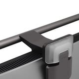 BenQ ScreenBar Halo 2, Lumière LED Noir/Argent, Éclairage optimal, confort maximal