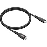 Club 3D USB-C 2.0 Gen1 > Micro USB, Câble Noir, 1 mètre