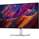 Dell UltraSharp U2723QE 27" 4K UHD Moniteur  Argent/Noir, 1x HDMI, 2x DisplayPort, 1x USB-C, 7x USB-A 3.2 (10 Gbit/s), RJ-45