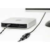 Digitus HDMI REPEATER, Répéteur HDMI, HDMI, Noir, Synthétique ABS, 30 m, 30 Hz