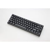 Ducky Mecha Pro SF, clavier Noir, Layout BE, Cherry MX Silent, RGB LED, 65%, ABS