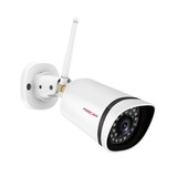 Foscam FI9911W, caméra IP extérieure WiFi 3 MP, Caméra de surveillance Blanc