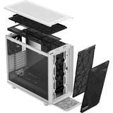 Fractal Design Meshify 2 boîtier midi tower Blanc | 2x USB-A | 1x USB-C | Verre Trempé