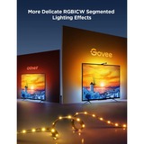 Govee TV Backlight 3 Lite pour les téléviseurs de 55 à 65 pouces, Bande LED Noir, 2,4GHz-wifi + Bluetooth