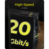 ICY BOX IB-AC553 Panneau arrière USB Type-C avec USB Type-E interne, Connecteur d'extension 