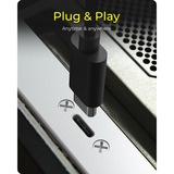 ICY BOX IB-AC553 Panneau arrière USB Type-C avec USB Type-E interne, Connecteur d'extension 