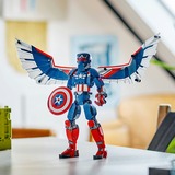 LEGO Marvel - Figurine du nouveau Captain America à construire, Jouets de construction 76296