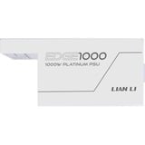 Lian Li EDGE1000, 1000 Watt alimentation  Blanc, 3x PCIe, gestion des câbles, 4x USB