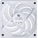 Lian Li Lian Li Uni fan CL120 WL Rvrse Triple wh, Ventilateur de boîtier Blanc