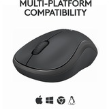 Logitech M240 Silent, Souris Graphite, Bluetooth