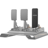 MOZA CRP2 Plaque de remplacement d'accélérateur pleine longueur, Pièce de rechange Noir, Plaque de montage de la pédale, Noir, Aluminium, 60 mm, 185 mm