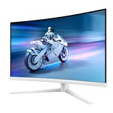 Philips Evnia 32M2C5501/00 31.5" Moniteur gaming incurvé Blanc, 1x DisplayPort, 2x HDMI, 180 Hz