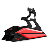 Res-Tech GT Monitor Stand Integrated Single, Support de moniteur Noir, Jusqu'à 49" Ultra Wide