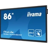 iiyama ProLite TE8614MIS-B2AG, Affichage public Noir