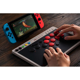 8BitDo 8BitDo Arcade Controller NSW/PC, Manette de jeu Gris/Rouge