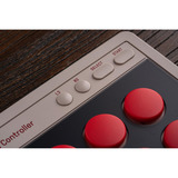 8BitDo 8BitDo Arcade Controller NSW/PC, Manette de jeu Gris/Rouge