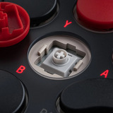 8BitDo 8BitDo Arcade Controller NSW/PC, Manette de jeu Gris/Rouge