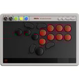 8BitDo Arcade Controller NSW/PC, Manette de jeu Gris/Rouge, 2,4 GHz / Bluetooth / USB, Nintendo Switch, PC