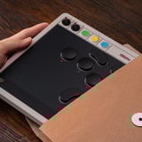8BitDo Arcade Controller NSW/PC, Manette de jeu Gris/Rouge, 2,4 GHz / Bluetooth / USB, Nintendo Switch, PC