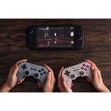 8BitDo Pro 3 Bluetooth Gamepad, Manette de jeu Gris clair/Rouge, Switch 1 & 2, PC, Android, 2.4 GHz / Bluetooth / USB