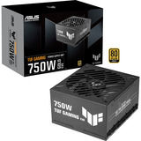 ASUS TUF Gaming Gold EVO alimentation modulaire 750 watt Noir, 1x 12V-2x6, 2x PCIe