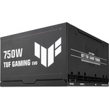ASUS TUF Gaming Gold EVO alimentation modulaire 750 watt Noir, 1x 12V-2x6, 2x PCIe