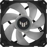 ASUS TUF Gaming TF120 ARGB, Ventilateur de boîtier Noir/transparent, Refroidisseur d'air, 12 cm, 250 tr/min, 1900 tr/min, Noir